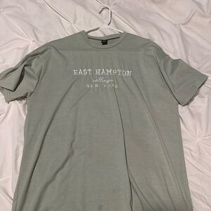 Sage green tshirt